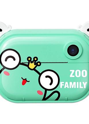 Дитяча фото-відео камера з моментальним друком zoo wifi (zy-c3 pro)