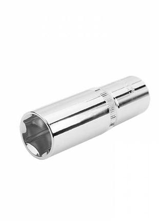 Головка торцева глибока tolsen tools 9 мм 1/2" шестигранна профі
