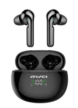 Наушники bluetooth awei t15p tws ipx5 |bt5.1, 45/390mah, 7hours|
