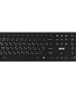 Клавиатура acer zl.kbdee.011 okr020 109key wl en/ukr/ru usb2.0 черный