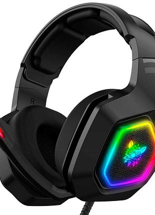 Наушники игровые onikuma gaming k10 pro led, черные