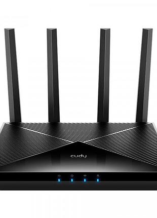 Маршрутизатор cudy wr6500h be6500 wi-fi 7 router 2.4 ггц 5 ггц 2.5g 4xlan 6 антенн гигабитный роутер беспроводной маршрутизатор