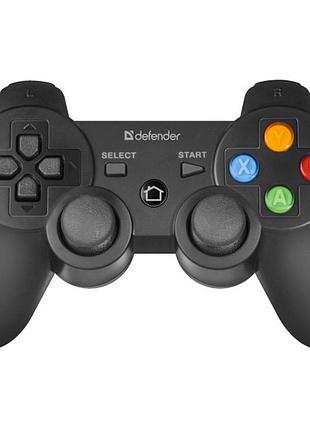 Геймпад defender 64290 crusher usb bluetooth li-ion playstation3/пк/android