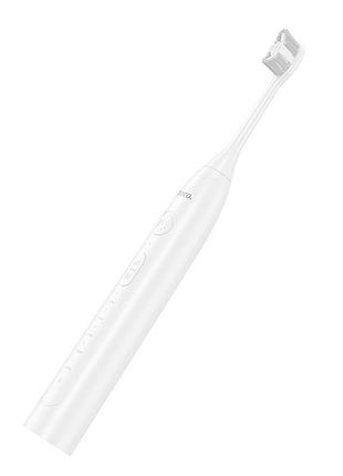 Зубна щітка електрична hoco hp60 wave electric toothbrush 1200 mah white