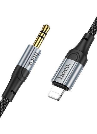 Кабель hoco fresh digital audio conversion cable lightning upa26 1m dac black 3