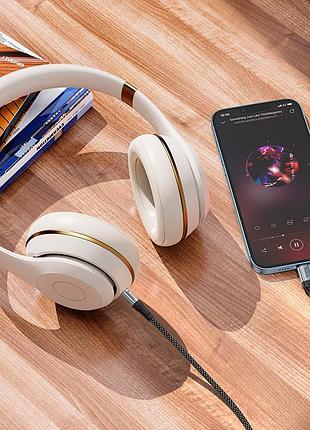 Кабель hoco fresh digital audio conversion cable lightning upa26 1m dac black 5