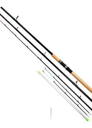 Штекерный спиннинг фидерный sam's fish 3.3 м, 60-150 г, 3+3 коленца, модель sf24252-3.3