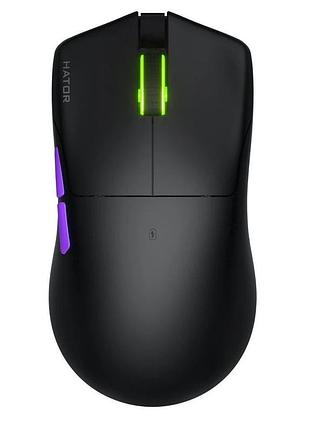Бездротова ігрова миша hator pulsar 3 ultra 4k, 30000 dpi, оптична, акумуляторна, black (htm680)