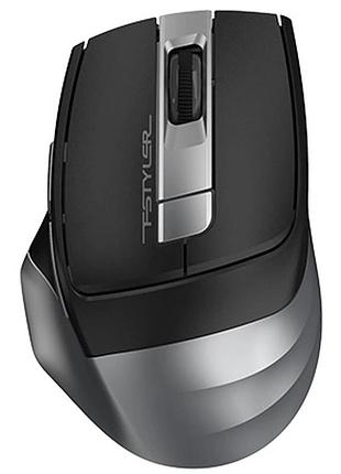Мышь беспроводная a4tech fg35, оптическая, 1000–2000 dpi, 2.4ghz, батарейная, grey