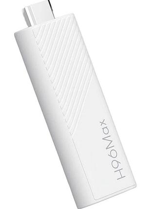 Медиаплеер h96 max h313 tv stick 2gb/16gb android 14 allwinner wifi dual band белый