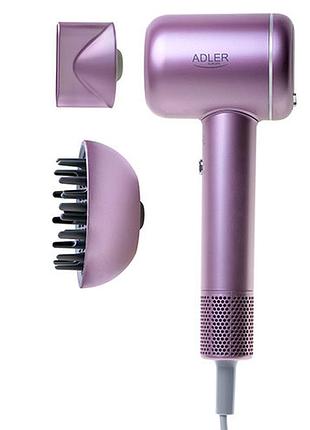 Фен для волосся adler ad 2270 1600w superspeed рожевый