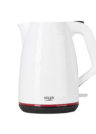 Электрочайник adler ad 1277 1.7l 2200w white