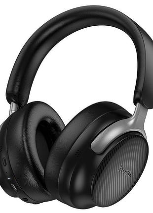 Наушники hoco w53 plus tone накладные с микрофоном, anc, bluetooth 5.4, беспроводные, черные