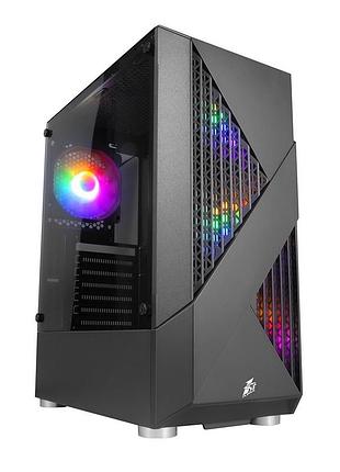 Корпус для пк 1stplayer f3a bk 4f1 rgb miditower atx microatx без блока живлення black (f3abk4f1)