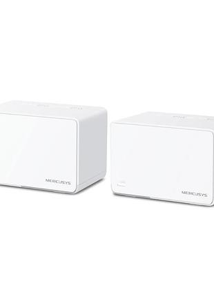 Домашня mesh wi-fi система mercusys halo h80x(2-pack) 2976мбіт/с у комплекті 2шт