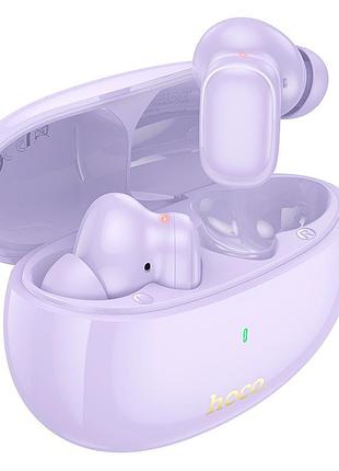 Навушники бездротові hoco praise eq17 true wireless anc noise cancelling bt 5.4 headset purple