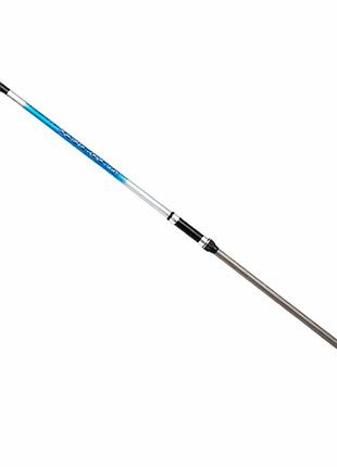 Удочка телескопическая стекловолоконная sam’s fish colored sf24326-6 6 м голубая с серебряным и черным с кольцами 1.21 м (в