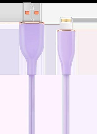 Кабель для iphone/ipad cablexpert usb-a – lightning, 1.5 м, пурпурный