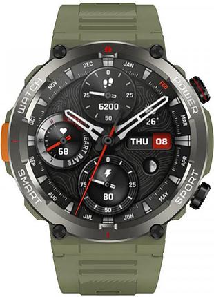 Смарт-часы blackview w50 pro rugged с дисплеем tft 1.45", аккумулятор 960 мач, поддержка bluetooth 5.2, защищенный корпус, зеленый