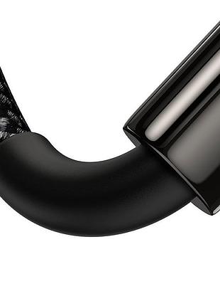 Кабель baseus type-c tungsten gold fast charging data cable 100см 100w (cawj000001) black 5