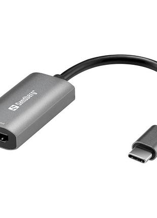 Перехідник sandberg usb 3.1 type-c (m) - hdmi (f) 4k (136-36)