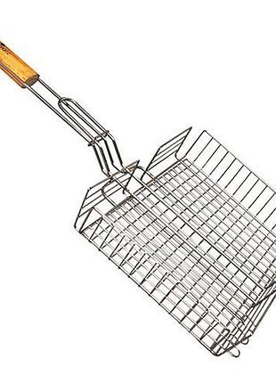 Решітка-гриль stenson mh-0085 великого розміру 69×41×31.5×6.5 см