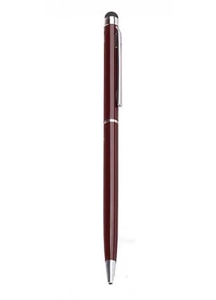 Стилус-ручка для ємнісних екранів value s0531 brown