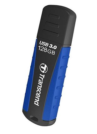 Флэш память/флешка transcend ts128gjf810 128гб usb 3.1 черный с синим