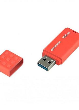 Флешка usb goodram ume3-1280o0r11 128гб usb3.0 ume3 orange retail