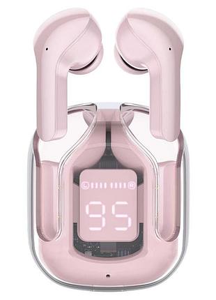 Навушники безпроводні acefast t6 aft6pl true wireless stereo headset pink lotus