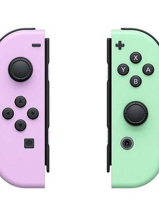 Бездротові контролери joy-con 9216 для nintendo switch j-c pad green-pink