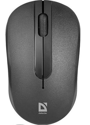 Мишка defender datum mm-285 бездротова 3кн 1600dpi black