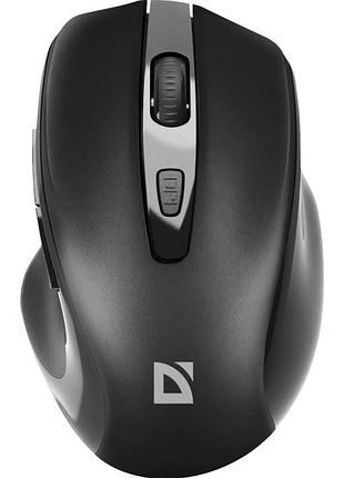 Комп’ютерна бездротова миша defender prime mb-053, 3 режими dpi 800/1200/1600, чорна, для дому та офісу