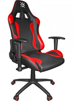Игровое кресло defender devastator ct-365: комфорт и качество, 50 мм, черно/красное