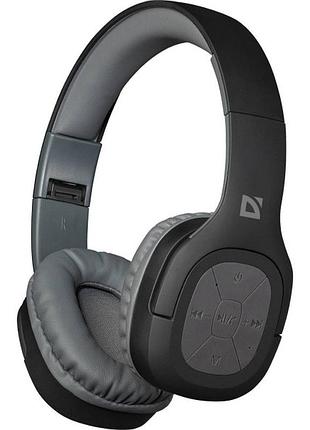 Навушники з мікрофоном defender freemotion b565 63565 bluetooth сірі