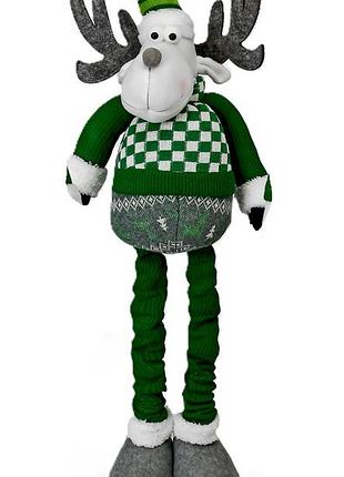 Новогодняя фигура "santa&amp;co" с телескопическими ногами, 49-97 см