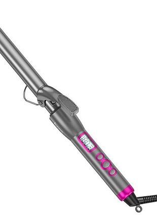 Плойка для укладки волос hoco hp43 electric manual curling iron with digital display 6 режимов grey