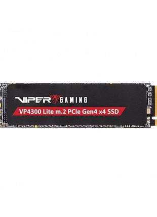 Твердотельный накопитель ssd m.2 patriot viper vp4300 lite 2tb nvme 2.0 2280 pcie gen4 x4 6400/7400 3d tlc vp4300l2tbm28h