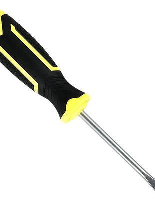 Плоская отвертка stenson 100 мм черная (модель r32169-100)