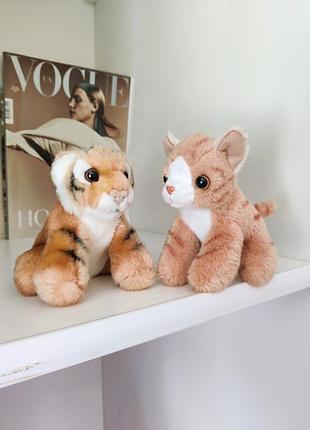 Мягкие игрушки (кот, тигр, собака) ark toys