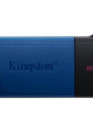 Usb флеш-накопичувач, флешка kingston usb3.2 gen. 1 dt exodia m 64gb black/blue (dtxm/64gb)
