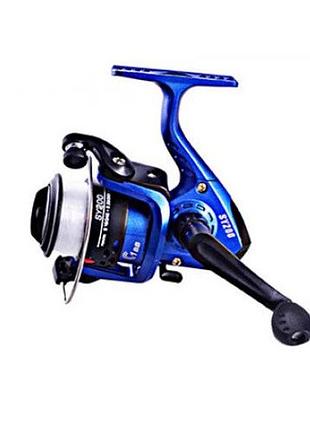Котушка рибальська stenson jusy200-2 2000 1bb з ліскою blue