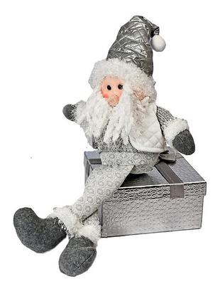 Праздничная новогодняя фигура "santa & co" для декора помещения 47 см