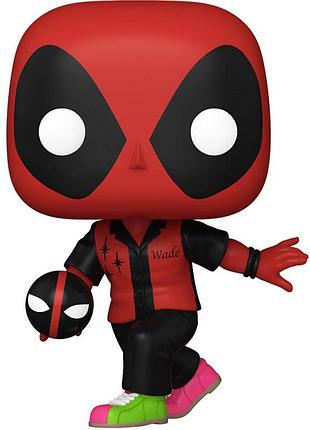 Коллекционная фигурка funko pop marvel deadpool bowling виниловая (5908305247203)