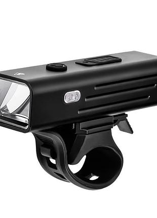 Велофонарик аккумуляторный передний 250 lumens xa316 type-c 6ч black