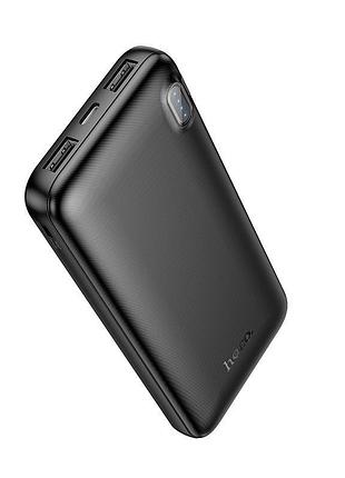 Павербанк hoco j128 10000mah портативний акумулятор чорний