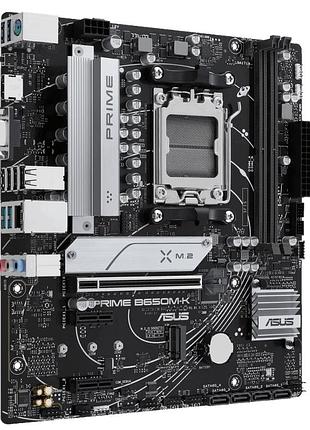 Материнская плата asus prime b650m, socket am5, ddr5, hdmi/vga, microatx