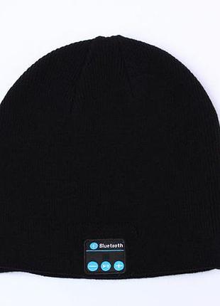 Шапка з bluetooth навушниками sps hat bt black
