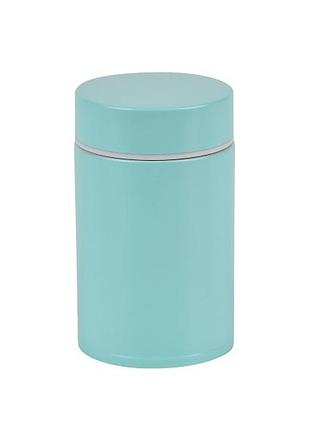 Пищевый термос stenson lunch mt-4568 260 мл бирюзовый (mt-4568-0.27)
