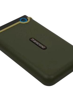Портативний жорсткий диск transcend storejet 2tb 25m3 / usb 3.1 зелений (ts2tsj25m3g)